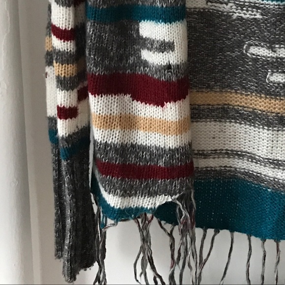 JACK by B.B. DAKOTA FRINGE CARDIAGN - Picture 2 of 2